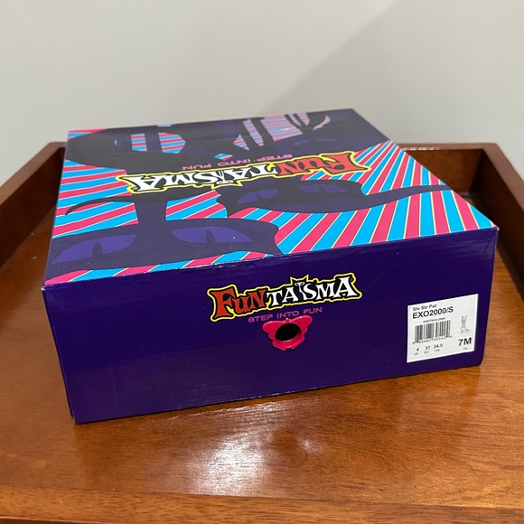 Funtasma Exotica-2000 Platform Boots, Silver, Size 7 - Picture 2 of 12